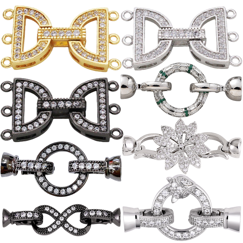 Jewelry Making Gold - Juya 18K Vergulde Decoratieve Connector Sluiting