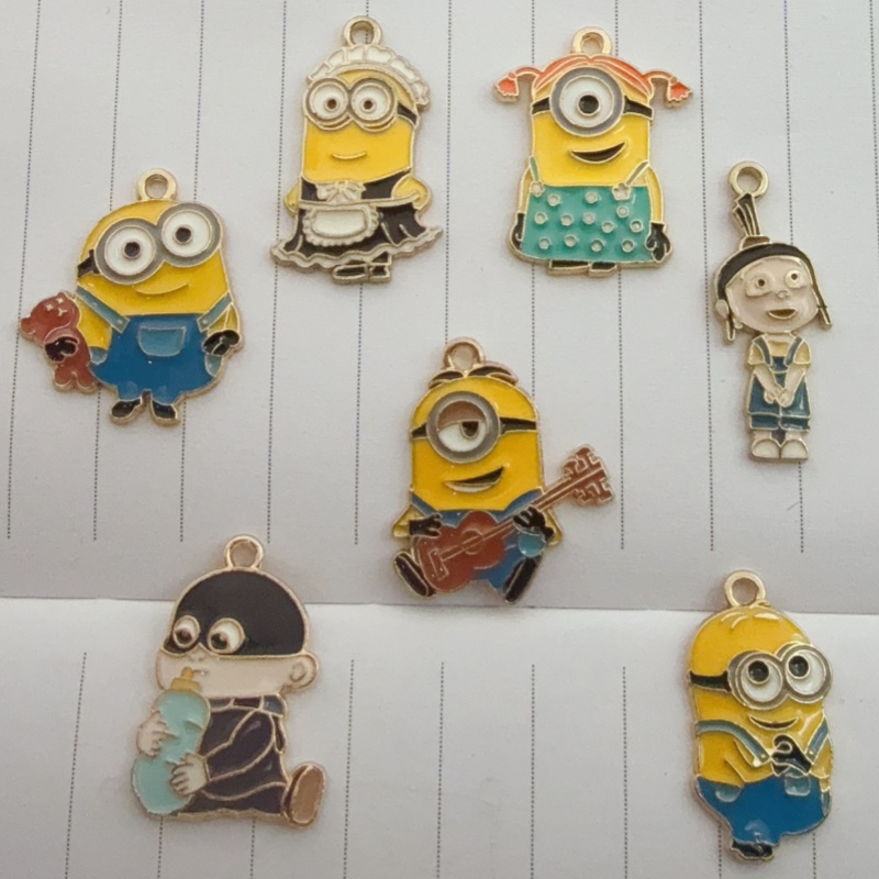 Jewelry Making Diy - 10 stuks legering cartoon hanger met