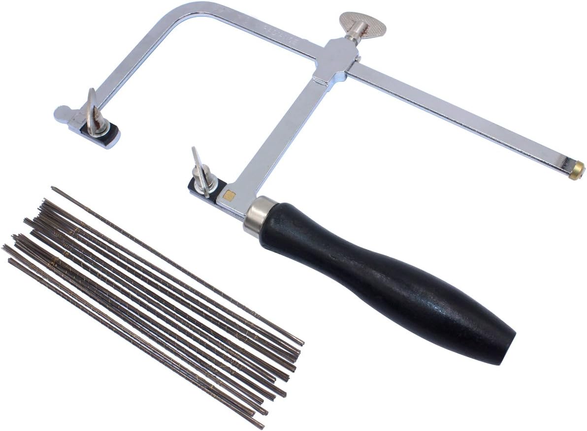 Jewelry Making Kit Professional - Juwelierzaagframe verstelbaar met 144 messen Professionele
