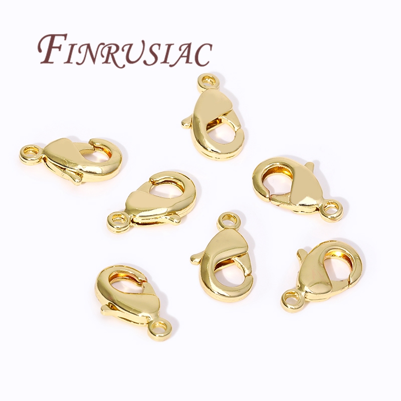 Jewelry Making Gold - 18K vergulde kreeftgespen voor armbanden, veergespen