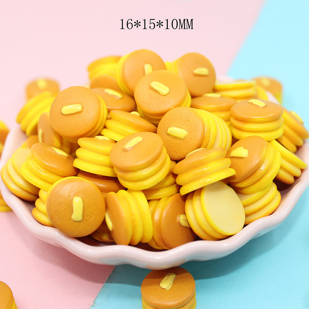 Jewelry Making Japan - 20Pcs Mini Spelen Speelgoed Dorayaki Miniatuur