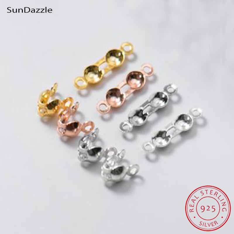 Jewelry Making Diy - 4 stuks Echt Echt Puur Massief