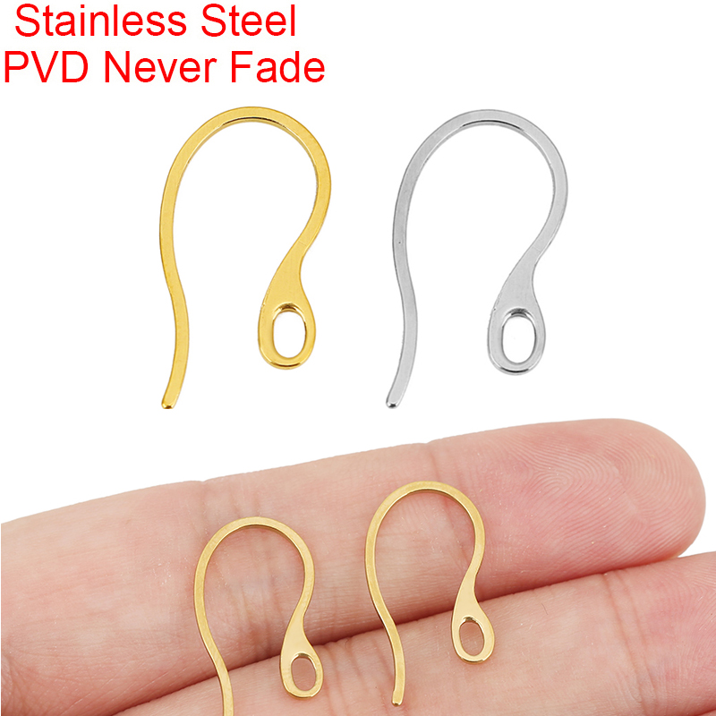 Jewelry Making Earring Supplies - 20 stuks hypoallergene roestvrijstalen oorbelhaken met