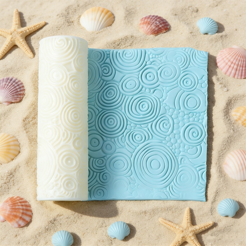 Jewelry Making Mold - Spiral Swirl Clay Texture Roller 3D