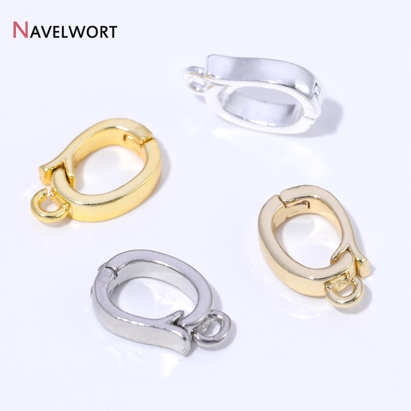Jewelry Making Gold - 14K/18K verguld messing metalen scharnierende kettingversterker