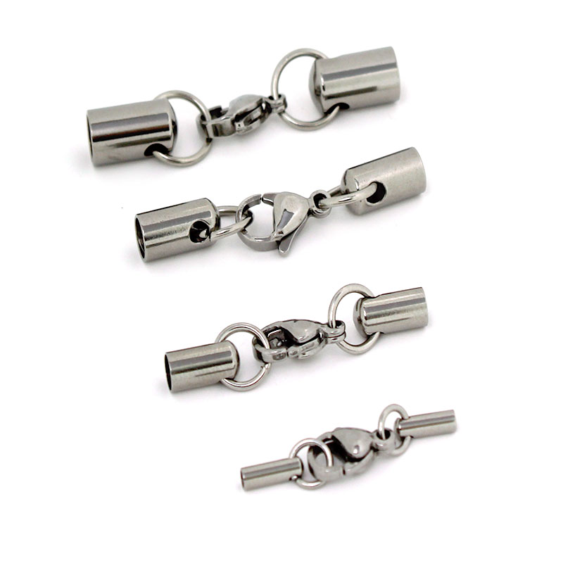 Jewelry Making Diy - 5Set RVS Kreeft Sluitingen Haken Lederen