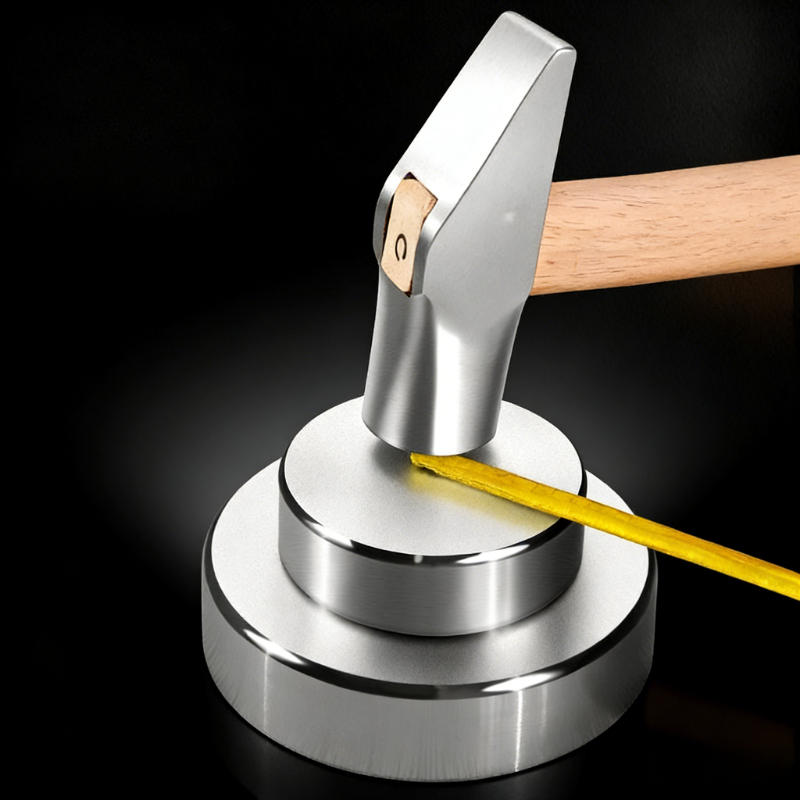 Jewelry Making Hammer - Zware stalen werkbankblok met gewicht, aambeeld