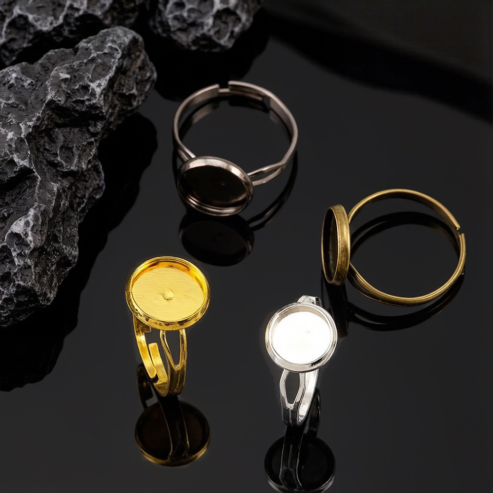 Ring Blank Adjustable - 10 stks/partij Verstelbare Blank Ring Base