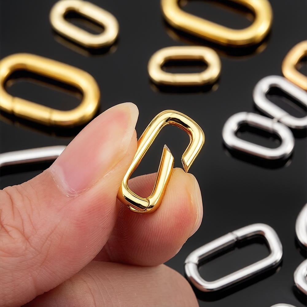 Jewelry Making Gold - 2 stuks 18K verguld gevulde ovale