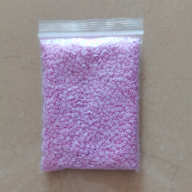 Gemengde kleuren 3D acryl bloe - Crystal Bead Mix recensie en prijs