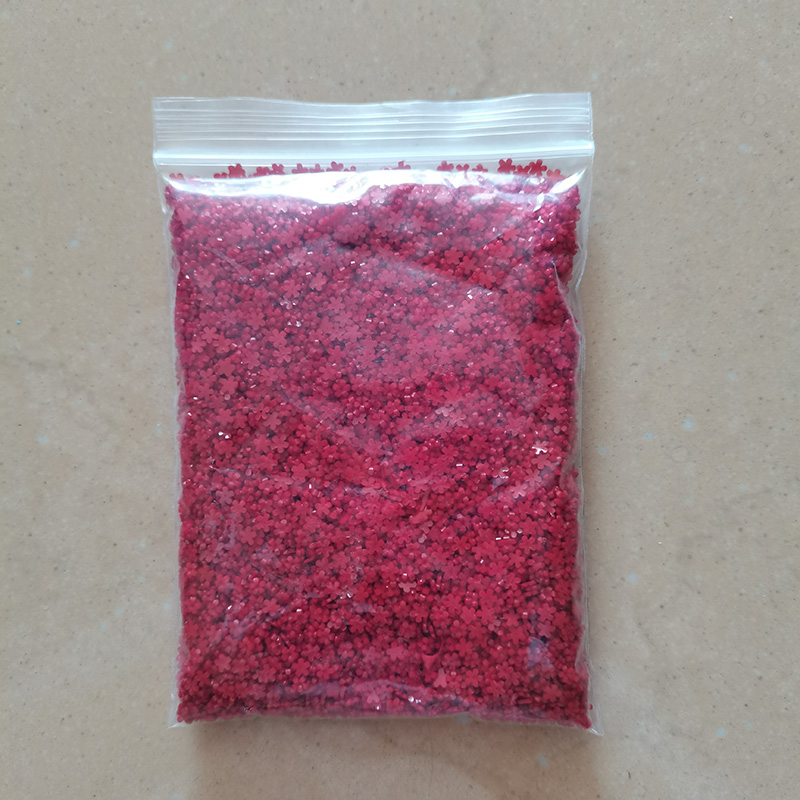 Gemengde kleuren 3D acryl bloe - Crystal Bead Mix recensie en prijs