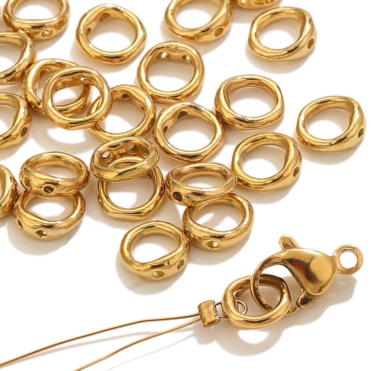 20 stuks roestvrijstalen sluit - Jewelry Making Diy recensie en prijs
