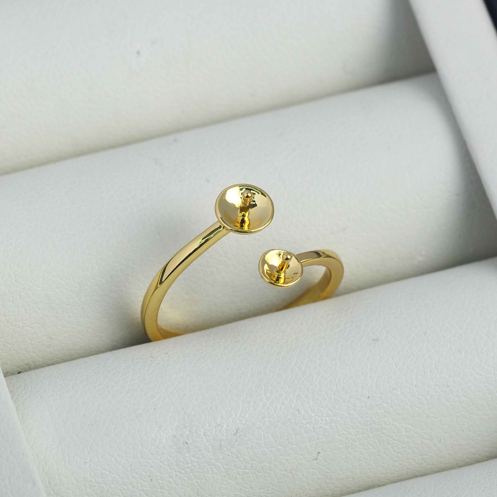 JZ008 Koper verguld glanzend d - Ring Blank Adjustable recensie en prijs