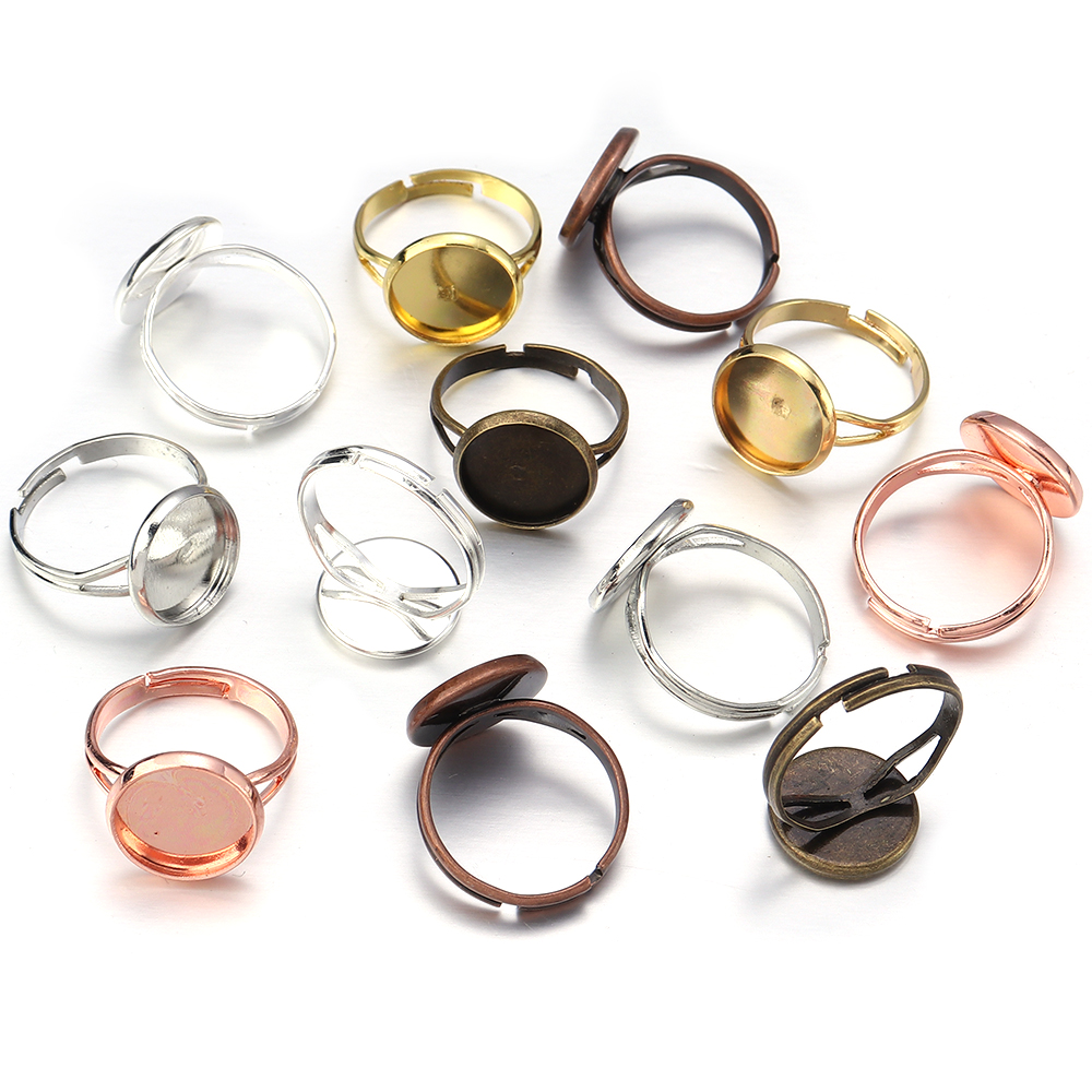 10 stks/partij Verstelbare Bla - Ring Blank Adjustable recensie en prijs