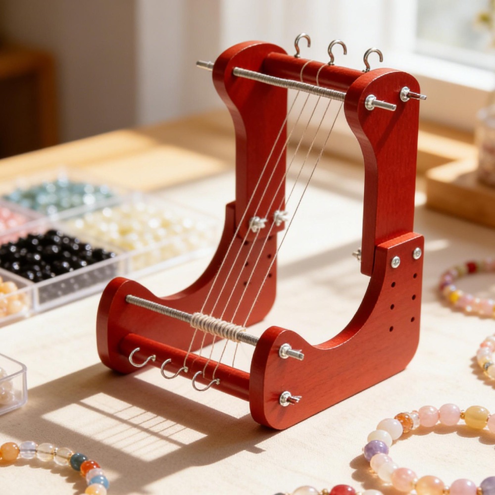 Houten kralenweefgetouwset met - Jewelry Making Diy recensie en prijs