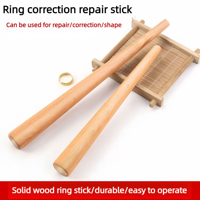 Houten ringmaatdoorn - gereeds - Jewelry Making Hammer recensie en prijs