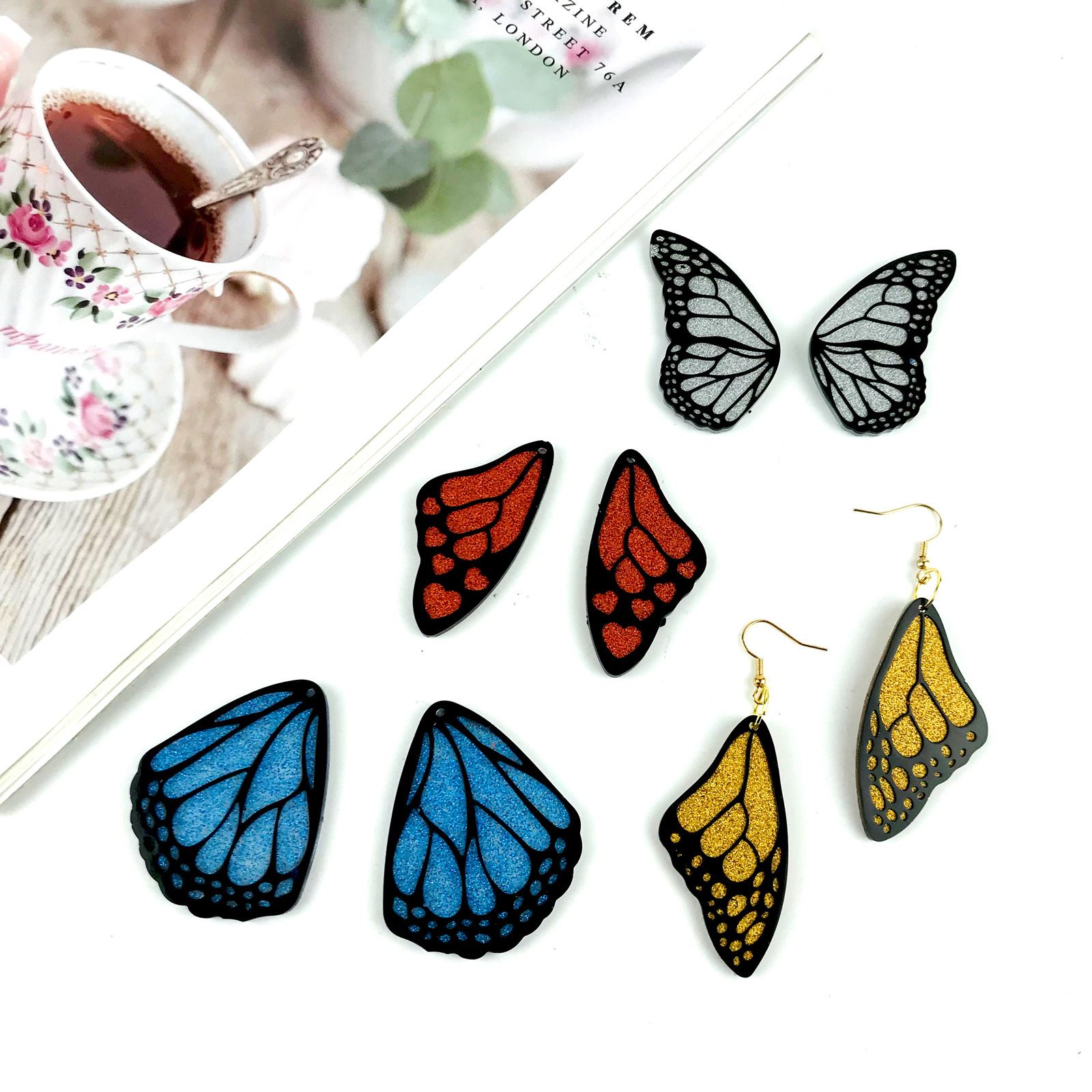 Vlindervleugels oorbellen sili - Jewelry Making Mold recensie en prijs