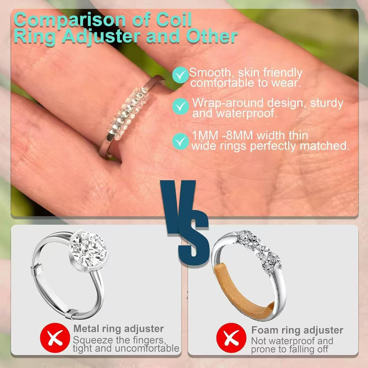 6 stuks/verpakking Ringverklei - Ring Blank Adjustable recensie en prijs