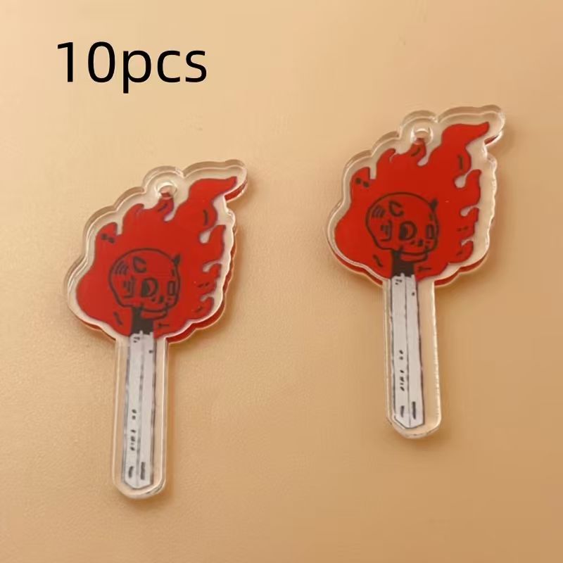 10 stuks acryl schedelhanger,  - Jewelry Making Diy recensie en prijs