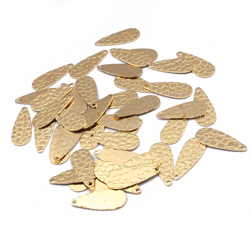40 Stuks Ruwe Messing Gehamerd - Jewelry Making Hammer recensie en prijs