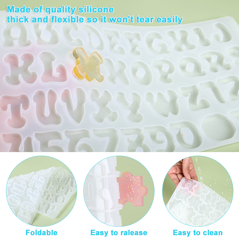 Alfabet sleutelhanger mallen a - Jewelry Making Mold recensie en prijs