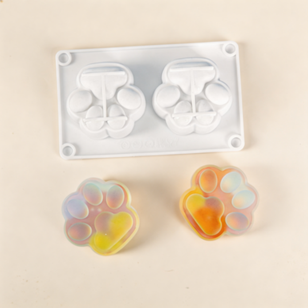 2-delige siliconen mal met kat - Jewelry Making Mold recensie en prijs