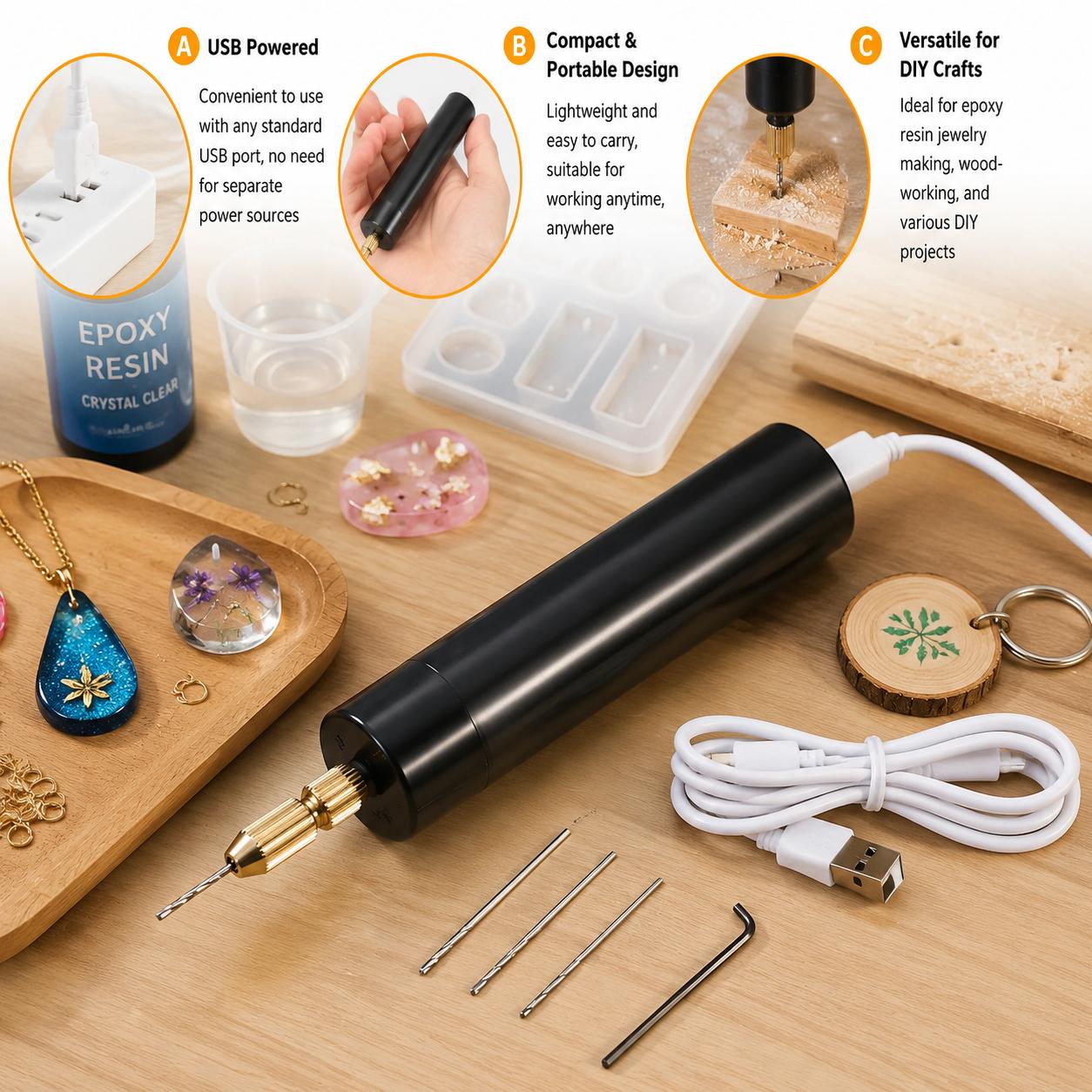 Mini elektrische boormachine U - Jewelry Making Kit Professional recensie en prijs