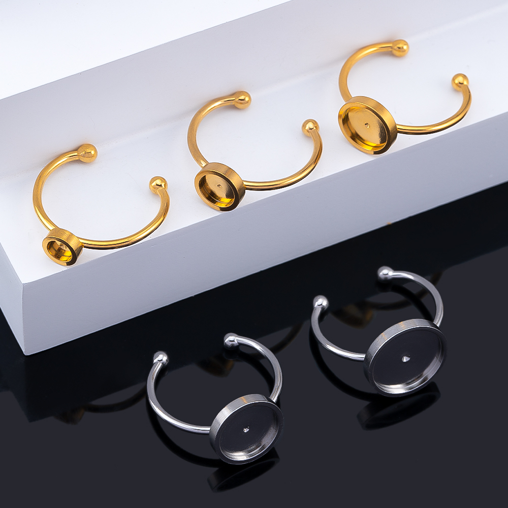 10st verstelbare open vinger r - Ring Blank Adjustable recensie en prijs