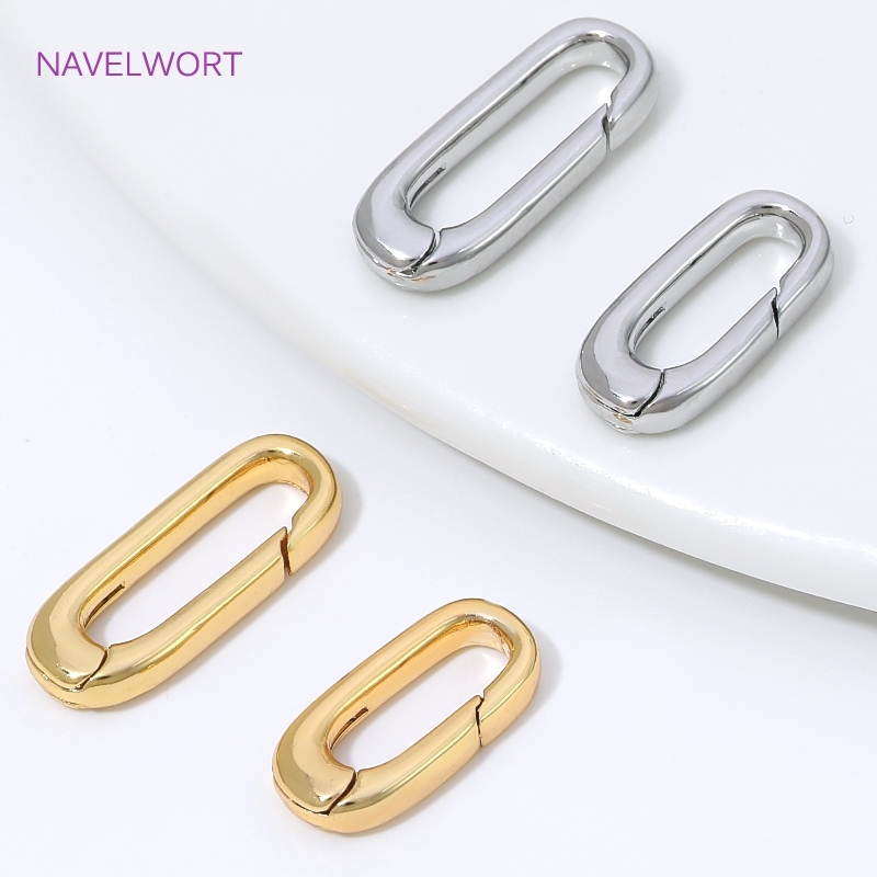 1/2/4 Stuks 18K Verguld Ovaal  - Jewelry Making Gold recensie en prijs