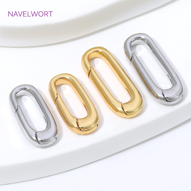 1/2/4 Stuks 18K Verguld Ovaal  - Jewelry Making Gold recensie en prijs