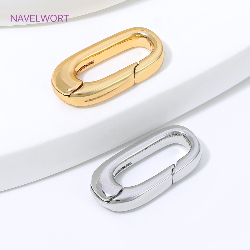1/2/4 Stuks 18K Verguld Ovaal  - Jewelry Making Gold recensie en prijs