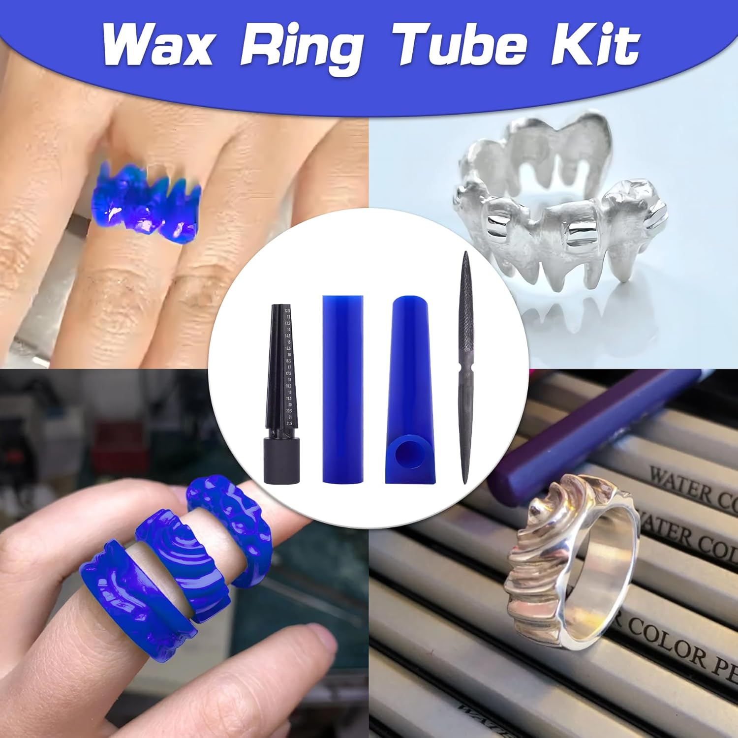 4-delige professionele waxring - Jewelry Making Kit Professional recensie en prijs