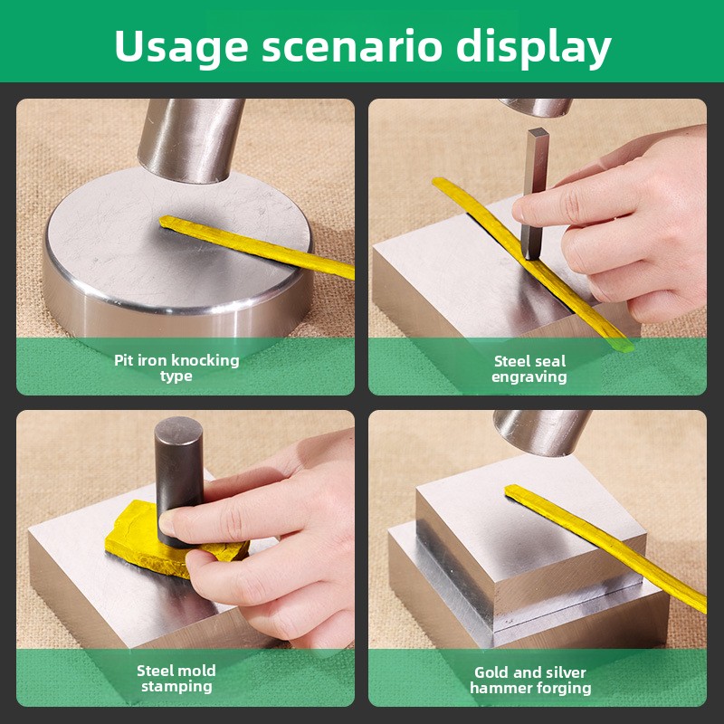 Zware stalen werkbankblok met  - Jewelry Making Hammer recensie en prijs