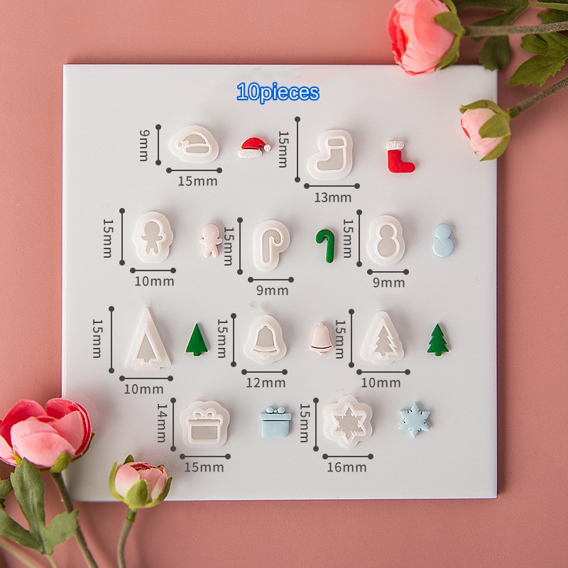 SNASAN 10 stuks Kleine Kerstse - Jewelry Making Mold recensie en prijs