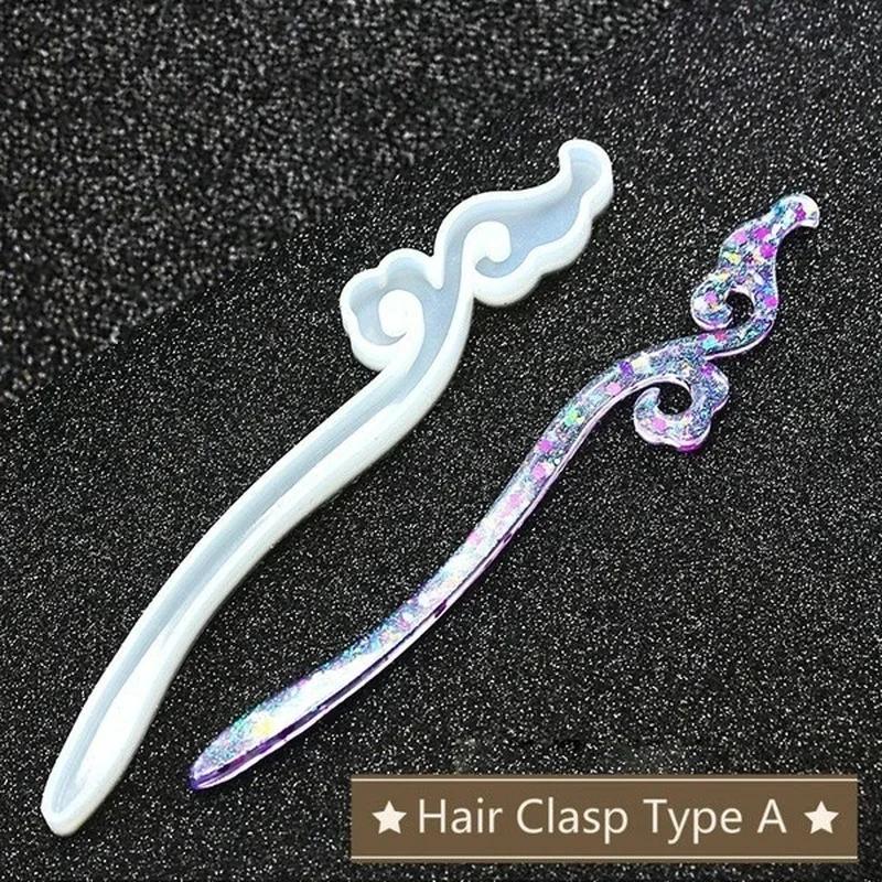 Nieuwe transparante haarspeld  - Jewelry Making Mold recensie en prijs