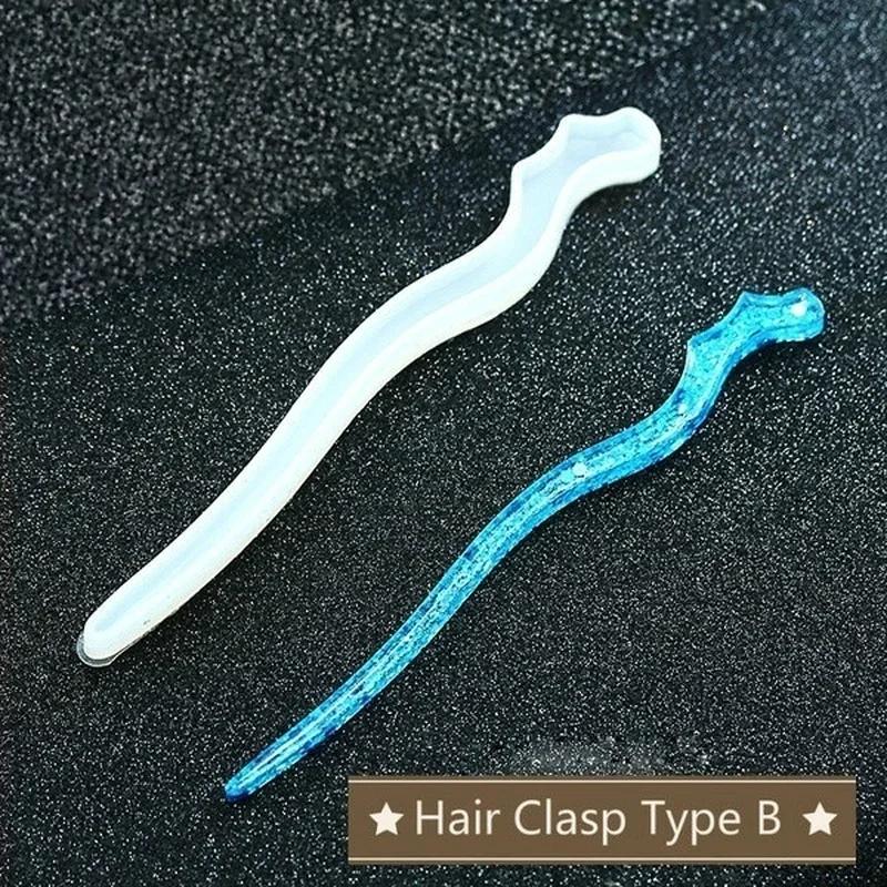 Nieuwe transparante haarspeld  - Jewelry Making Mold recensie en prijs