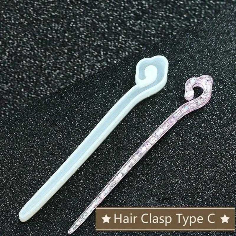 Nieuwe transparante haarspeld  - Jewelry Making Mold recensie en prijs