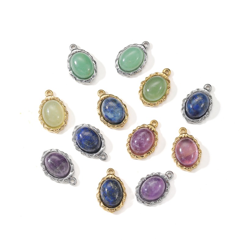 10 stuks ovale natuursteen han - Jewelry Making Michaels recensie en prijs