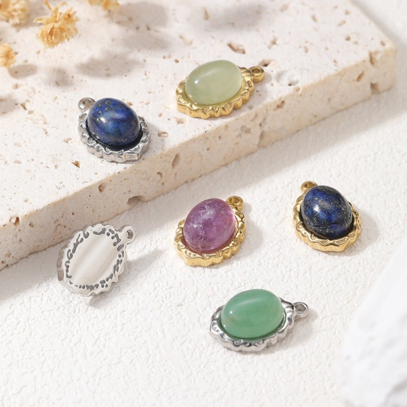 10 stuks ovale natuursteen han - Jewelry Making Michaels recensie en prijs