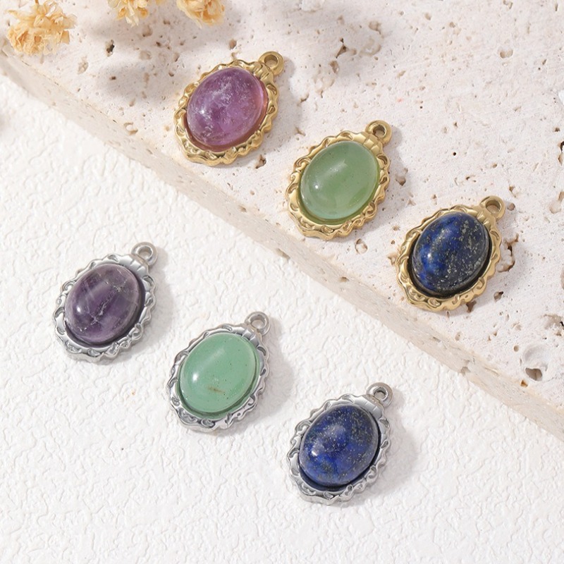 10 stuks ovale natuursteen han - Jewelry Making Michaels recensie en prijs