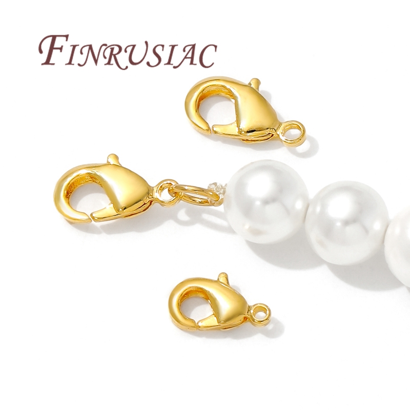 10mm 12mm 18K Vergulde Karabij - Jewelry Making Gold recensie en prijs
