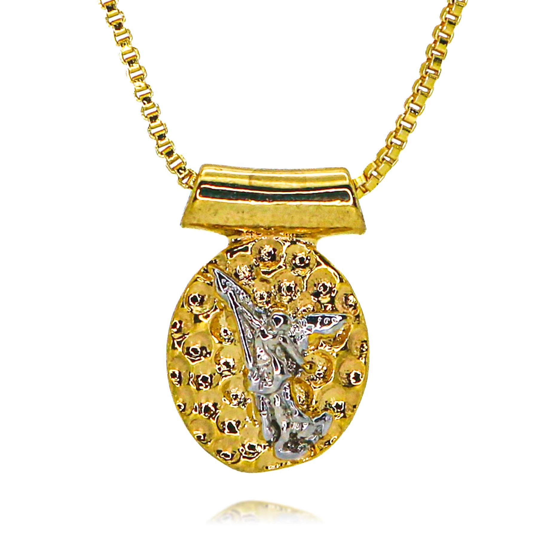 Vergulde Aartsengel Saint Mich - Jewelry Making Michaels recensie en prijs
