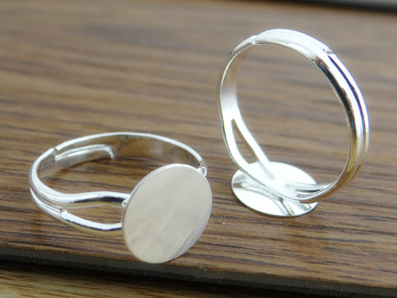6/8/10/12mm 10st Verzilverd Br - Ring Blank Adjustable recensie en prijs
