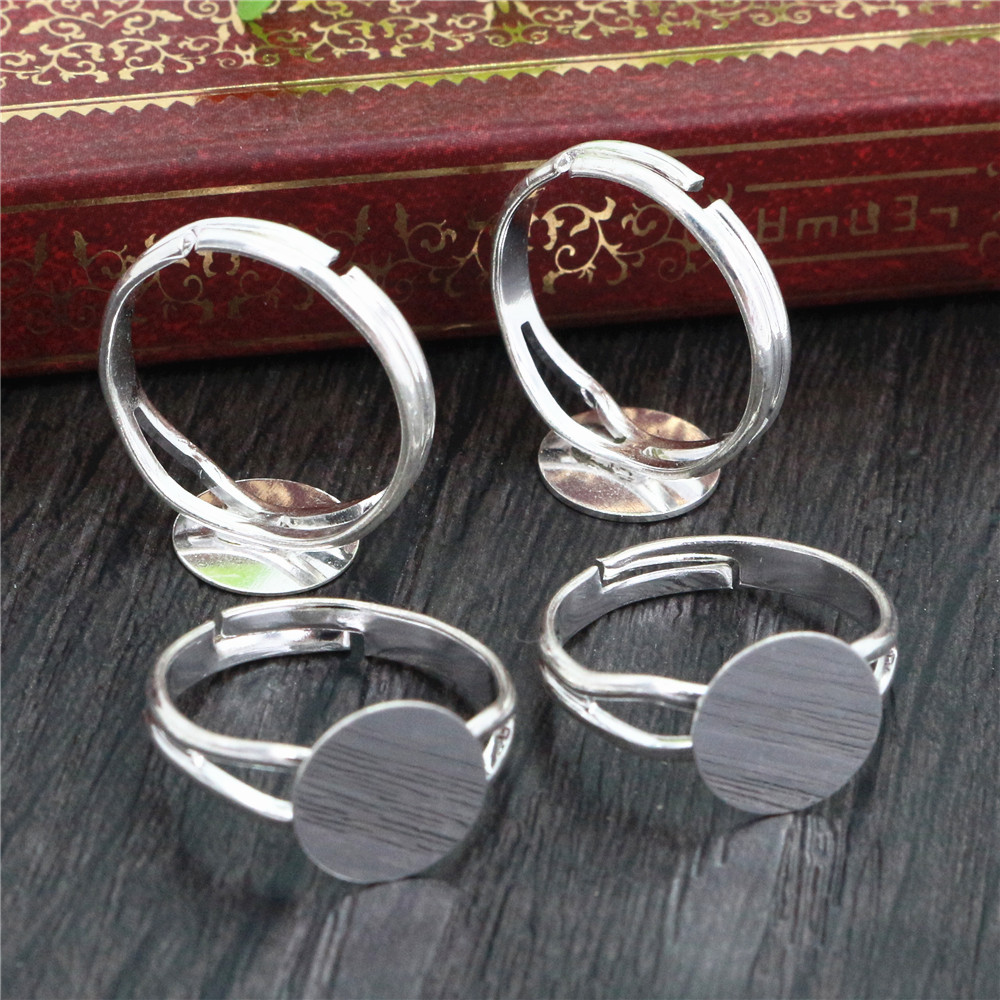 6/8/10/12mm 10st Verzilverd Br - Ring Blank Adjustable recensie en prijs