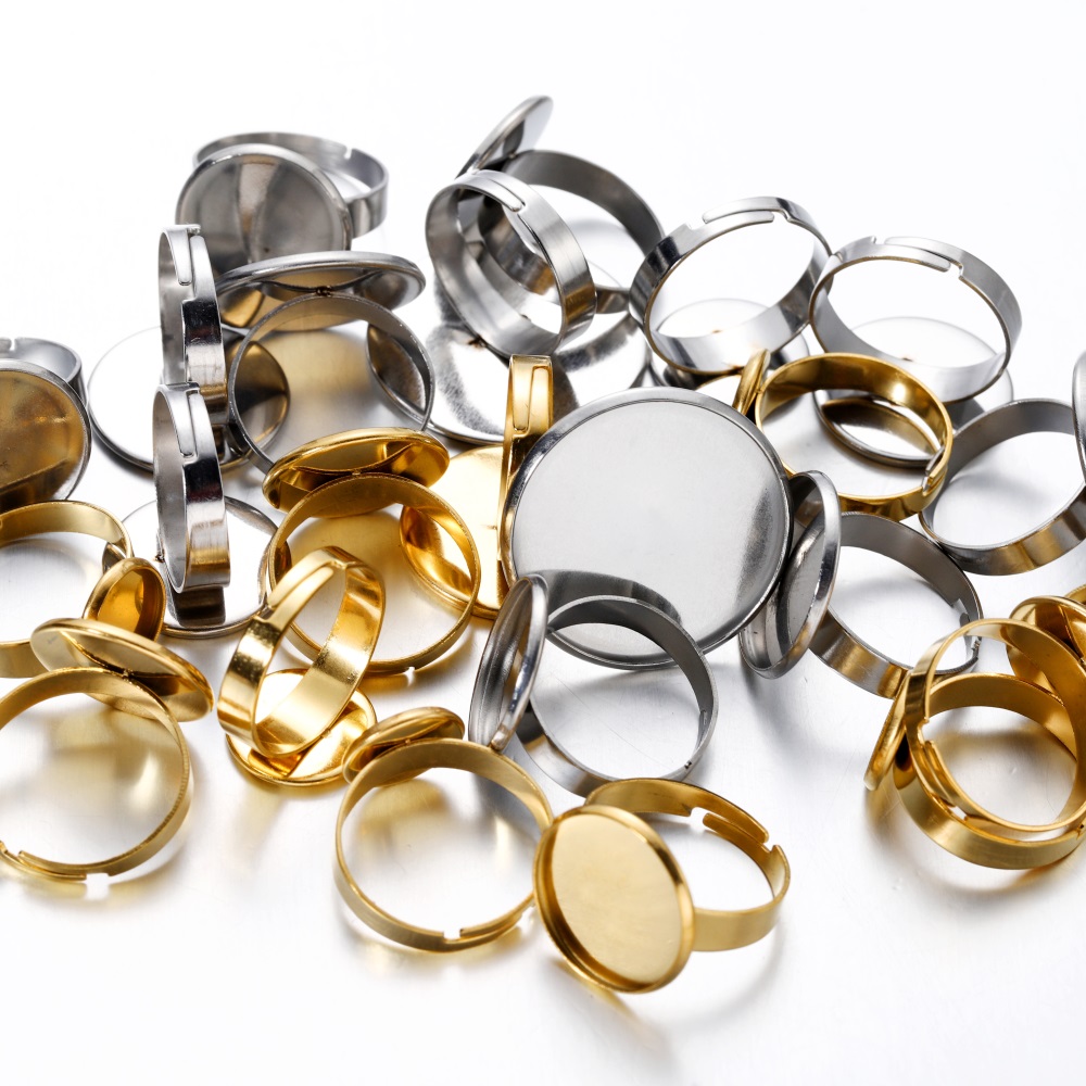 10 stuks roestvrij staal verst - Ring Blank Adjustable recensie en prijs