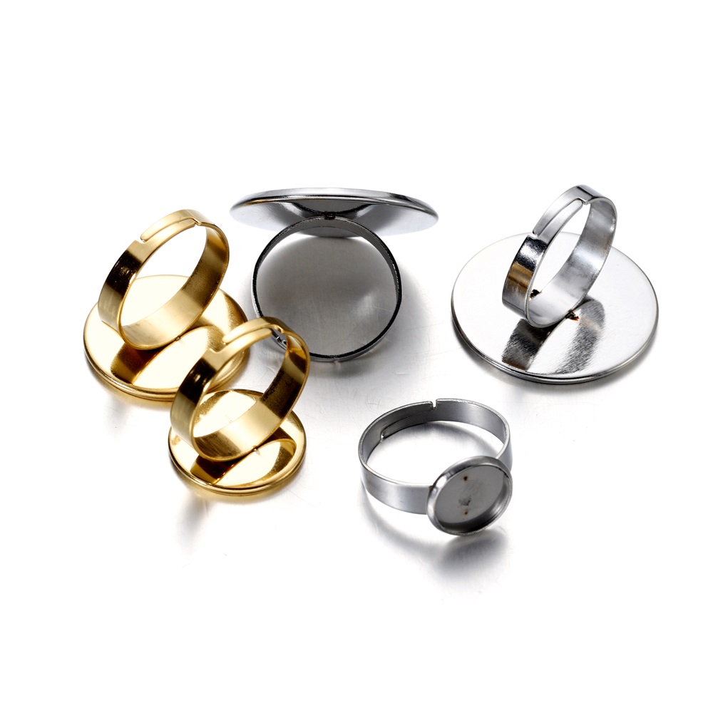 10 stuks roestvrij staal verst - Ring Blank Adjustable recensie en prijs