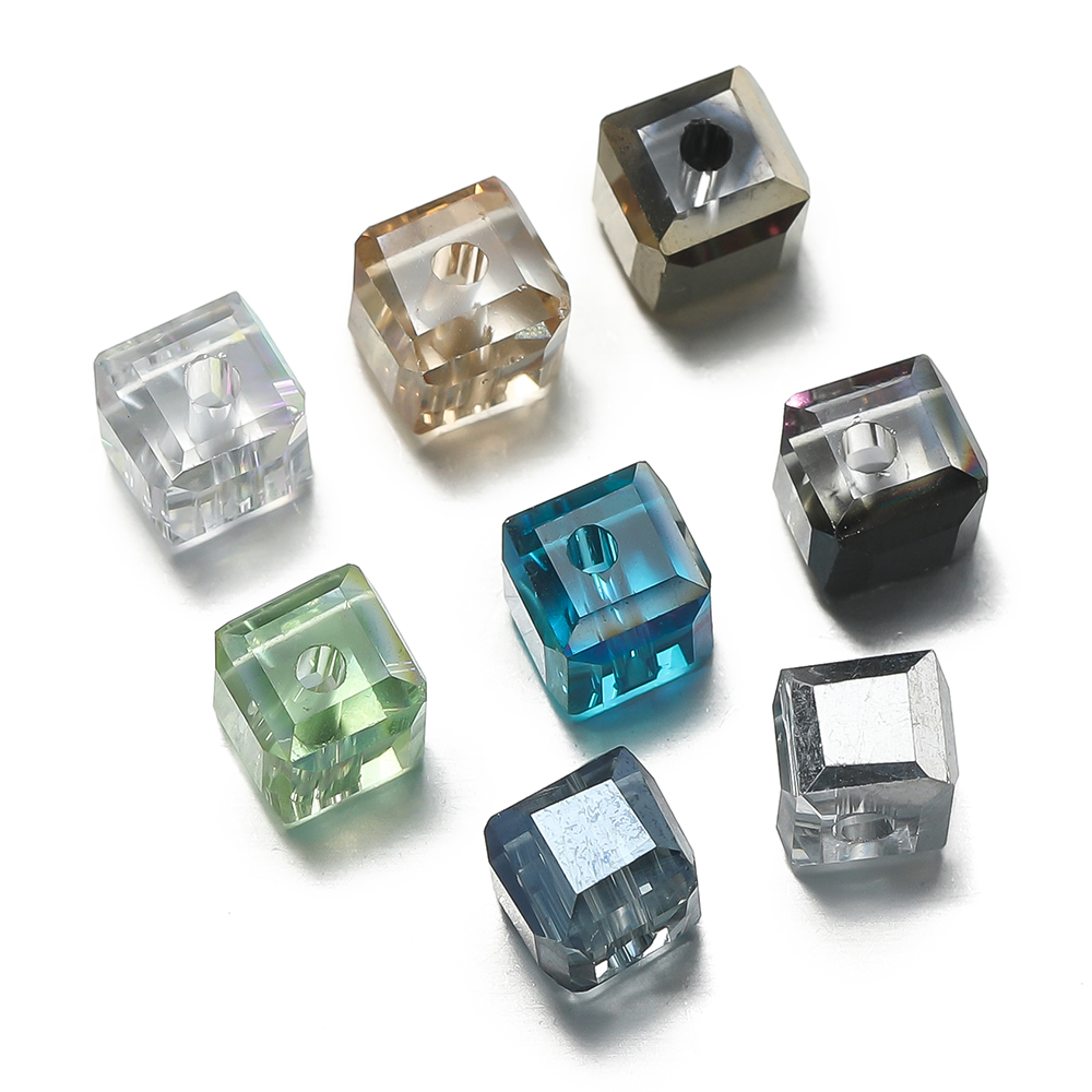 10 stks/partij Prachtige Vierk - Crystal Bead Mix recensie en prijs