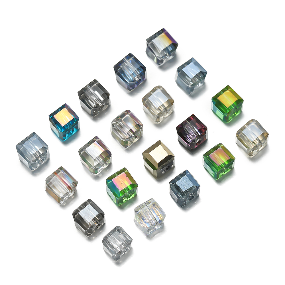 10 stks/partij Prachtige Vierk - Crystal Bead Mix recensie en prijs