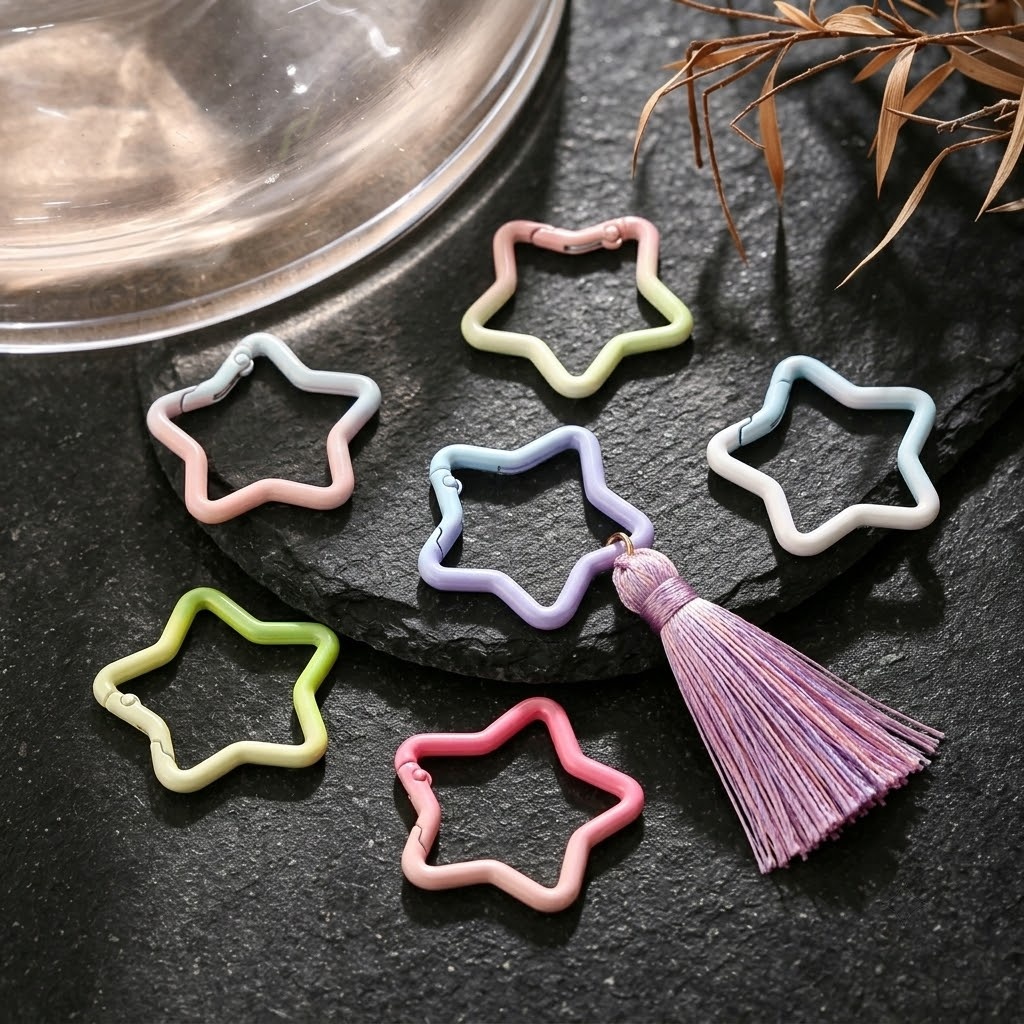 5 STKS Gradiënt Stervorm Lente - Jewelry Making Diy recensie en prijs
