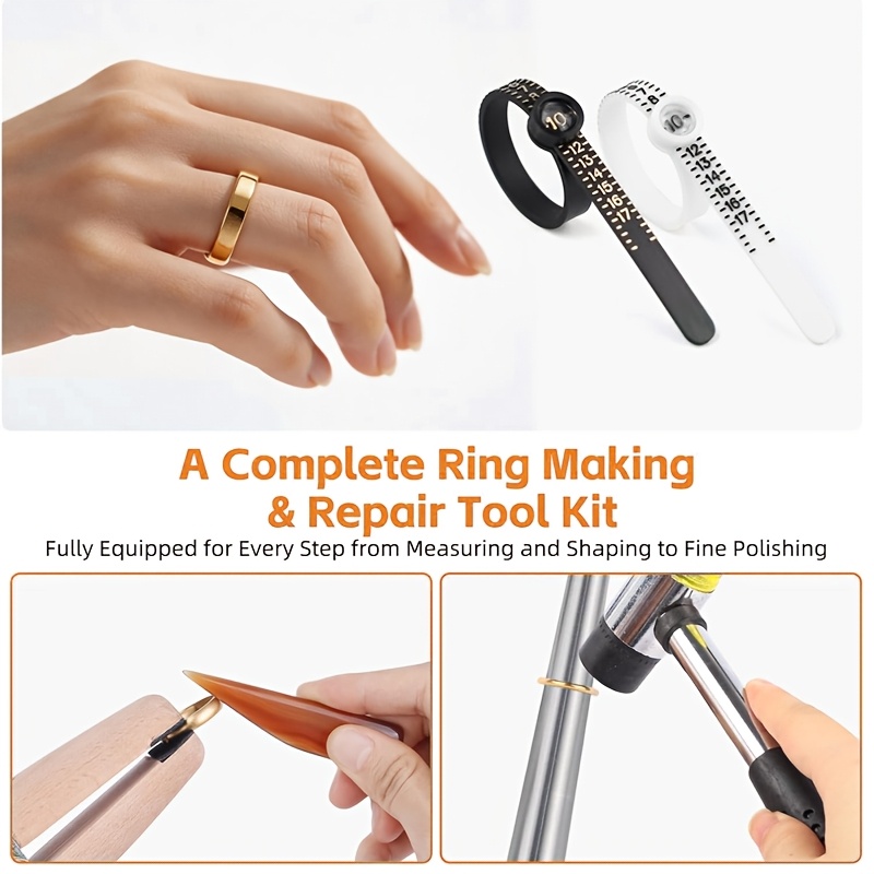 20-delige ringmaatgereedschaps - Jewelry Making Hammer recensie en prijs